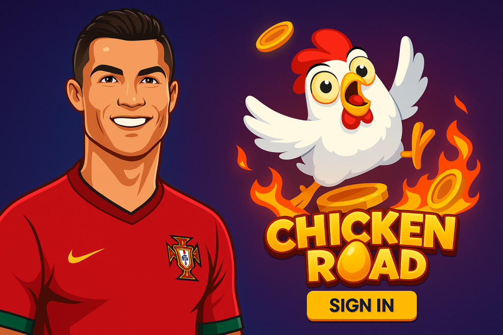 Cristiano Ronaldo Chicken Road